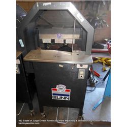BUNN BANDING MACHINE (print sequence:) 59837