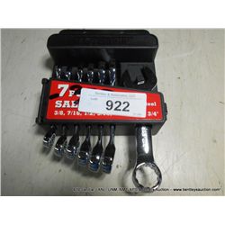 7 PIECE SAE MASTER GRIP WRENCHES