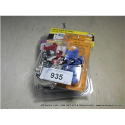 LOT: TIE DOWNS/EASY MOUNTS/ CONNECTORS