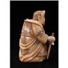 Image 4 : Exceptional Japanese immortal bone carving.  Signature