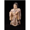 Image 1 : Exceptional Japanese immortal bone carving.  Signature