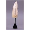 Image 4 : Native American scrimshawed Whale Tooth.  Commemorating
