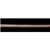 Image 4 : Rare solid African ivory cane. Carved