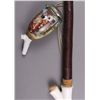 Image 2 : Hand Painted Antique German Porcelain Pipe.(Size: See
