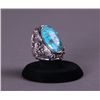 Image 1 : Native American Turquoise and Sterling Silver Ring with