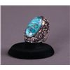 Image 3 : Native American Turquoise and Sterling Silver Ring with