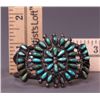 Image 4 : Early 1900's Zuni Native American turquoise cluster and
