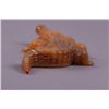Image 4 : Wonderfully carved agate alligator with natural stone