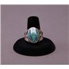 Image 1 : Native American Turquoise sterling silver ring with