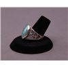 Image 3 : Native American Turquoise sterling silver ring with