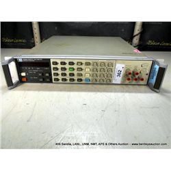 HP 3456A DIGITAL VOLTMETER (print sequence:) 60049