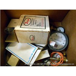 BOX: MISCELLANEOUS PRESSURE GAUGES (print sequence:) 60271