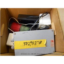 BOX: MISCELLANEOUS ELECTRONIC HARDWARE (print sequence:) 60285