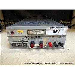 HARRISON LABS 6201A DC POWER SUPPLY