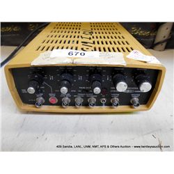 SD 100C PULSE GENERATOR (print sequence:) I-521