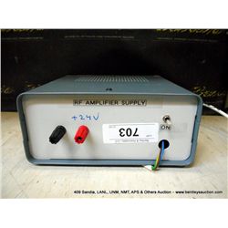 RF AMPLIFIER SUPPLY