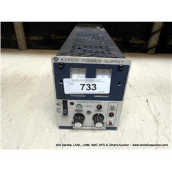 KEPCO POWER SUPPLY (print sequence:) I-610
