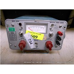 PDI 6050A UNIVERSAL POWER SOURCE (print sequence:) I-609