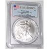 Image 1 : 2011 *FIRSTSTRIKE-25TH ANNIVERSARY SET* CERTIFIED BY PCGS MS-69 SILVER EAGLE SERIAL #509408.69/24054
