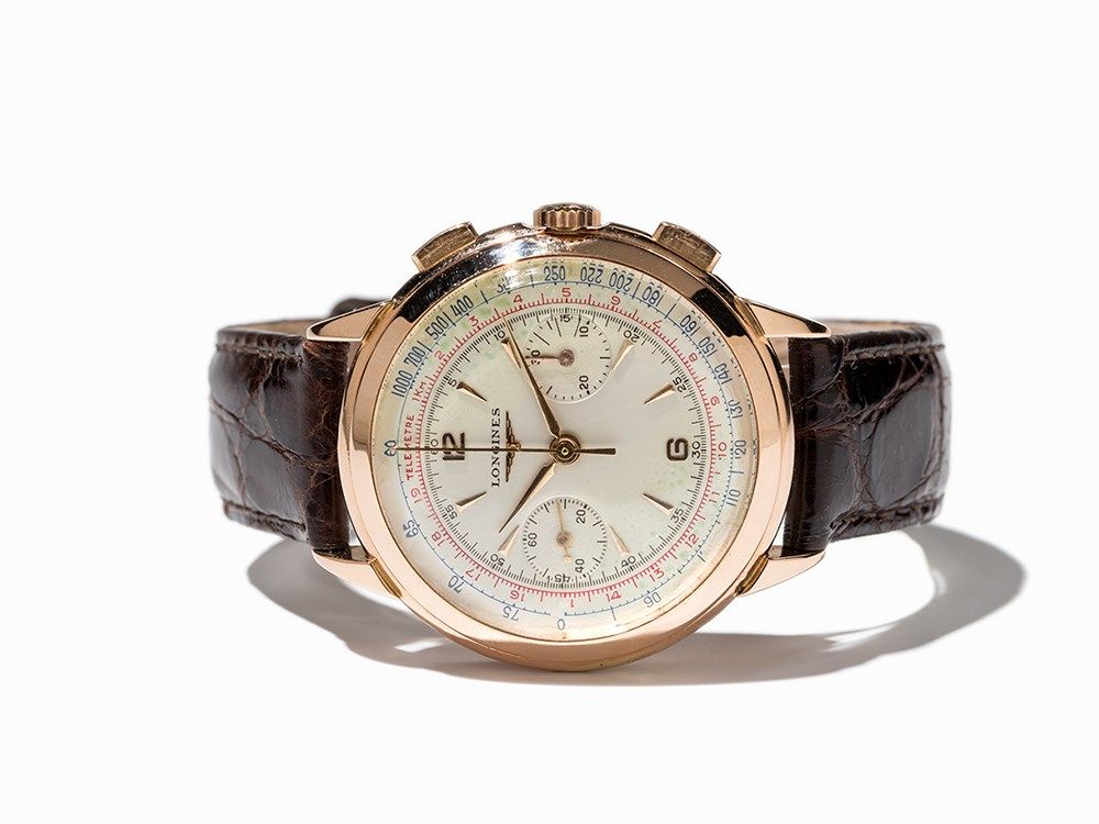 Longines Chronograph, Switzerland, Around 1955
