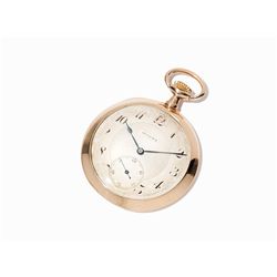 Invicta Gold Pocket Watch, Switzerland, Around 1940