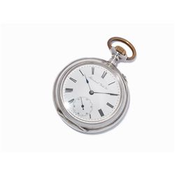 IWC Silver Pocket Watch, Switzerland, Around 1890