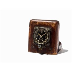 Junghans Clock With Chronograph, Germany, Around 1941