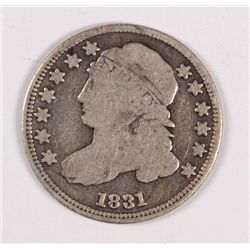 1831 BUST DIME G/VG