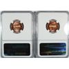 Image 2 : 1965 AND 1966 SMS LINCOLN CENTS, BOTH NGC MS-67 RED