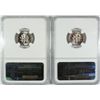 Image 2 : 1966 AND 1967 SMS DIMES, BOTH NGC MS-67