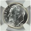 Image 2 : 1959 ROOSEVELT DIME, NGC MS-66+