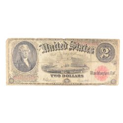 1917 $2 US NOTE