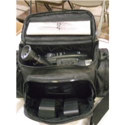 JVC Compact VHS Camcorder model GR AX 23 DU With Bag & Batteries