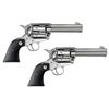 Image 1 : 2 - RUGER SASS VAQUERO 357 MAGNUMS | 38 SPECIALS - SOLD