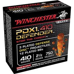 Winchester S410PDX1 Elite PDX1 410 ga 2.5" 12 BB Pellet
