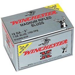 Winchester X123RS15VP Super-X Rifled Lead 12 ga 3" 1 oz