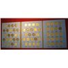 Image 1 : 821. Partial set of Buffalo Nickels in a blue Whitman tri-fold album, 45 coins present