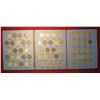 Image 2 : 821. Partial set of Buffalo Nickels in a blue Whitman tri-fold album, 45 coins present