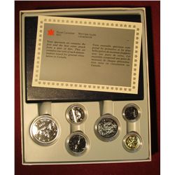 837. 1987 Canada Specimen Set in original packaging