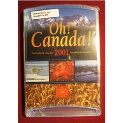 838. 2001 Canada “Oh Canada” Uncirculated Coin Set, sealed in original packaging