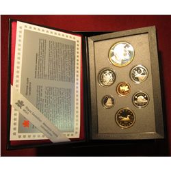 843. 1995 Canada Proof Set, in original packaging with COA, includes commemorative Silver Dollar