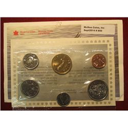 850. 1988 Canada Uncirculated Coin Set in original cello & envelope as issued