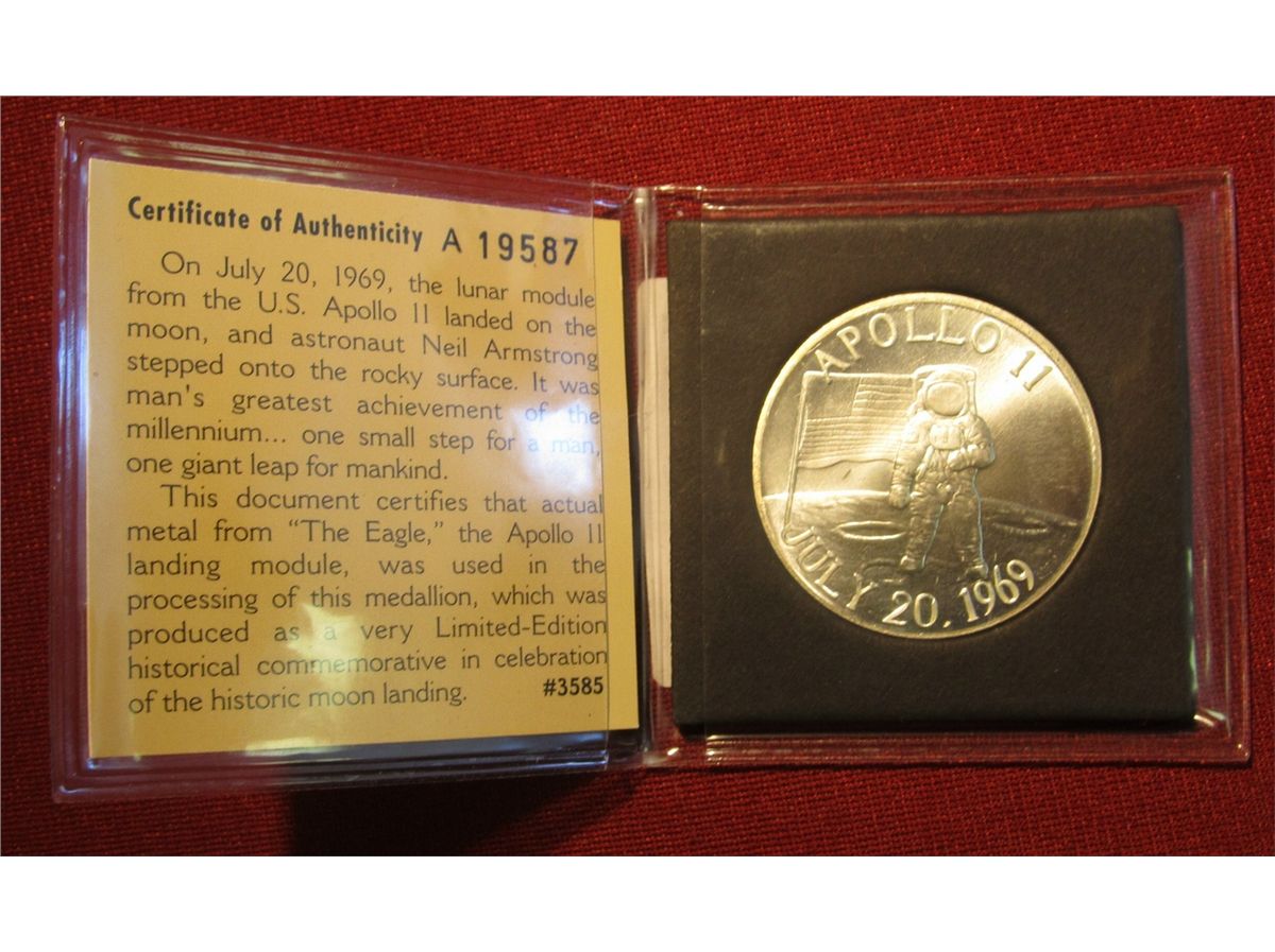 885. Apollo 11 July 20, 1969 30th Anniversary “The Eagle Has Landed ...