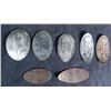 Image 2 : 7 Different 1967 Elongates Some Silver