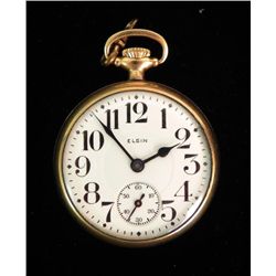 Antique Elgin Gold Filled 17 Jewel Pocket Watch 10K