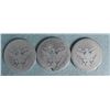 Image 2 : 3 Barber Silver Quarters