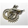 Image 4 : Vintage Coro Rhinestone Floral Pin Brooch Rare Art Deco