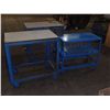 Image 1 : Lot of (3) Shop Carts, (1) for CAT 40 holders