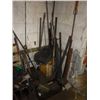 Image 2 : Lot of Steel Stock / Scrap Against the Wall