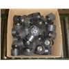 Image 1 : Lot of Rollers / Wheels / Casters, 2-1/2” Wide Bearing Thru Hole 3/8”